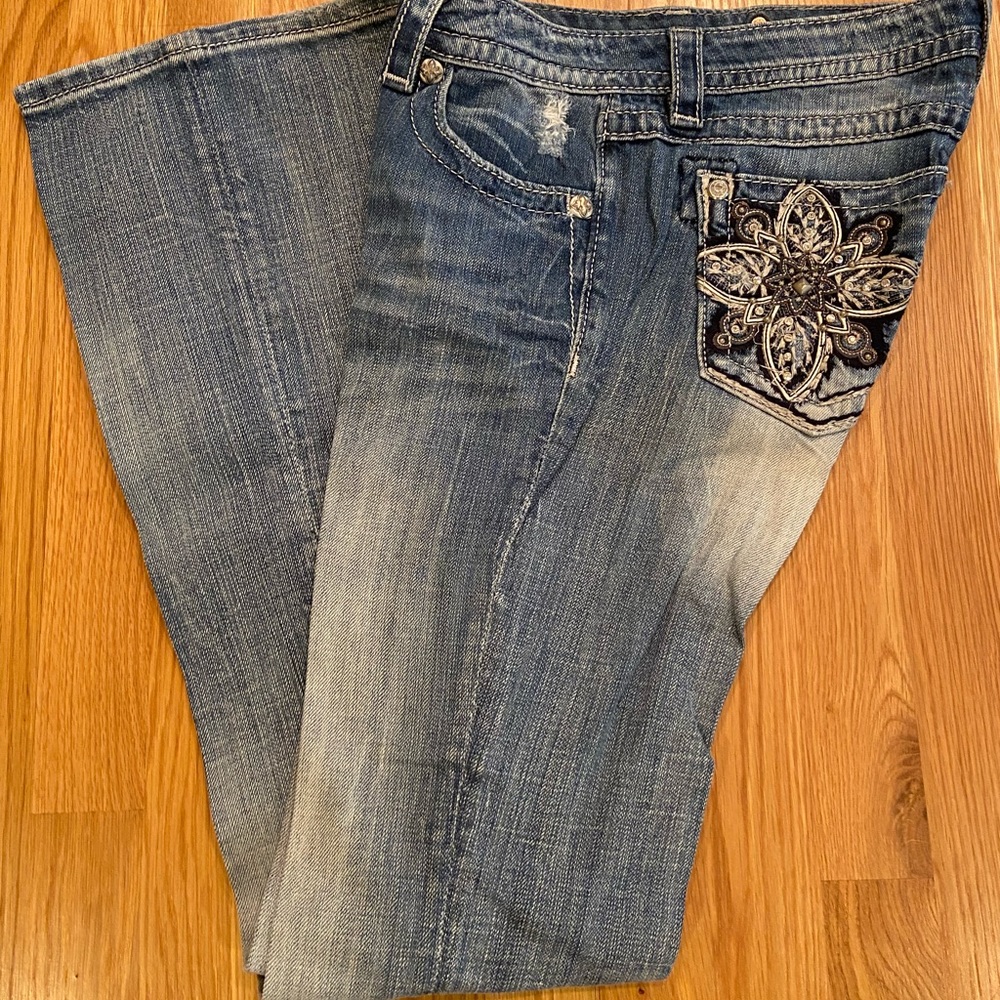 Miss Me Signature Rise Bootcut Jeans